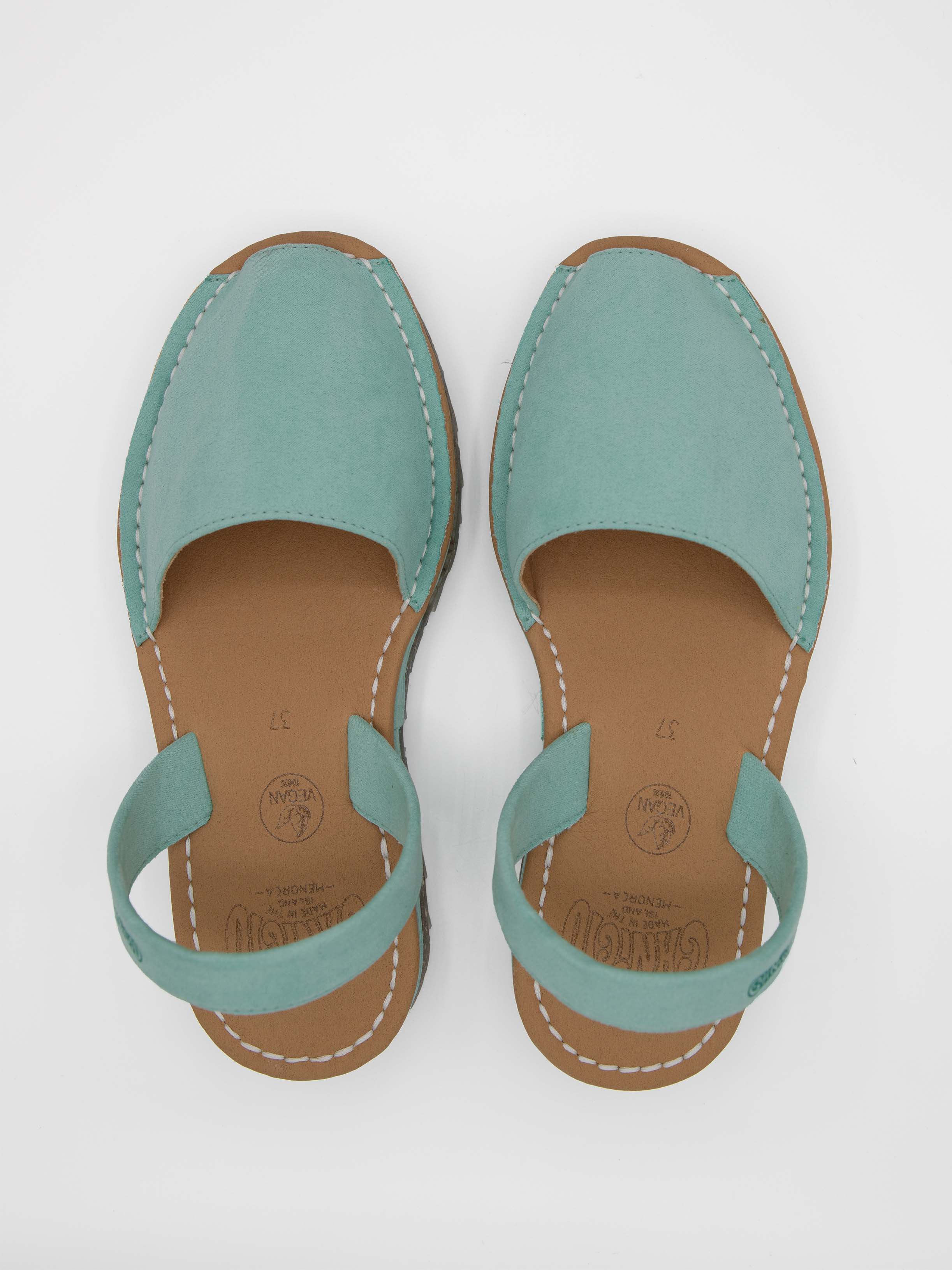 ABARCA MENORQUINA MUJER TURQUESA