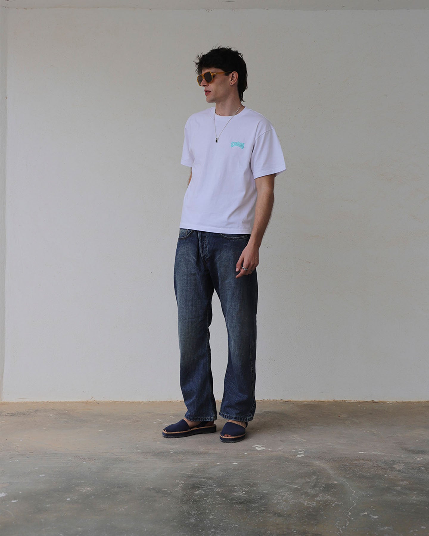 ABARCA MENORQUINA HOMBRE MARINO