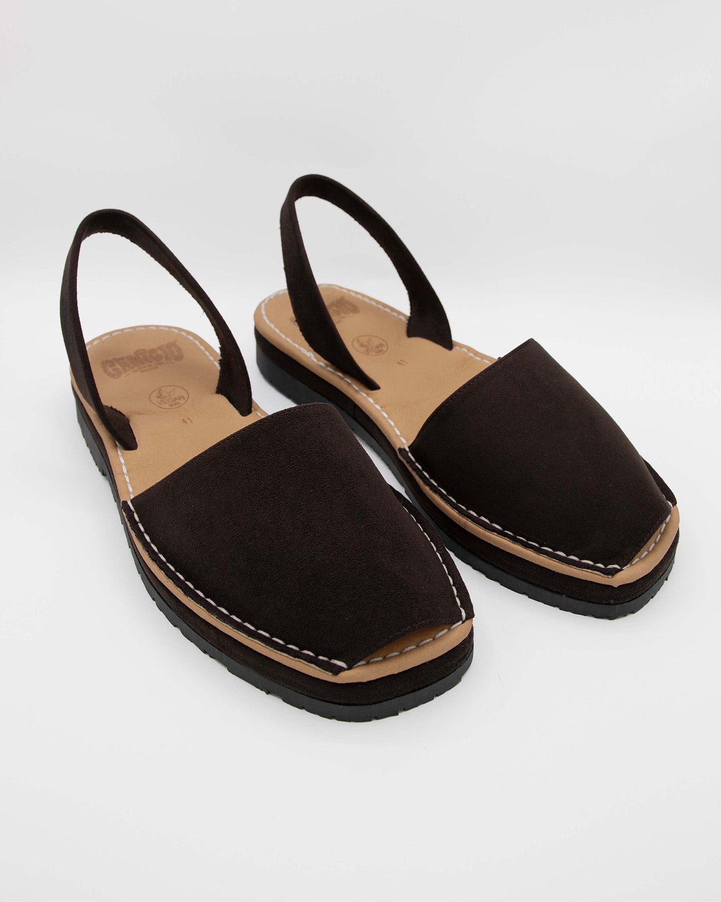 ABARCA MENORQUINA HOMBRE MARRÓN