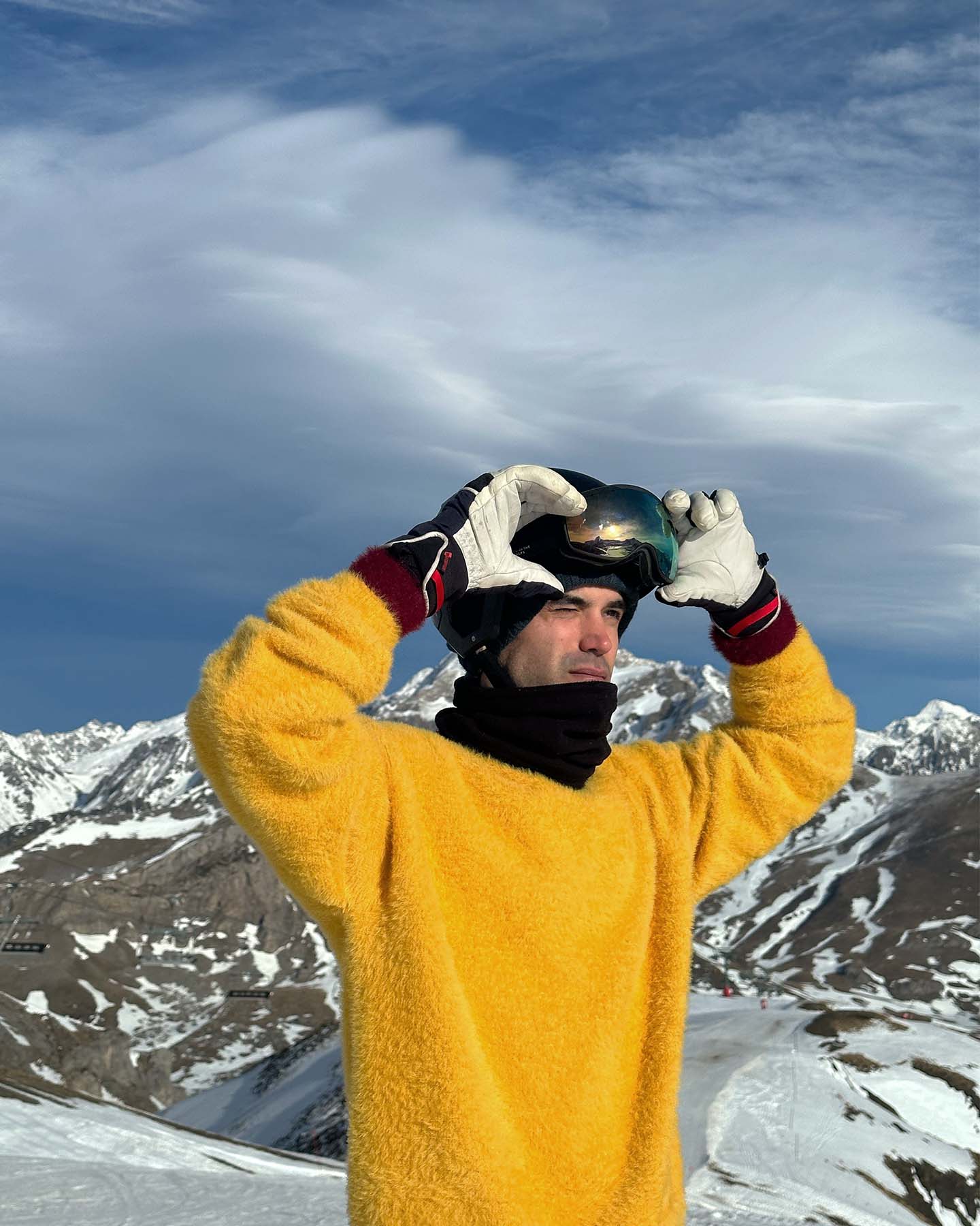 SUÉTER FREESKIER CANICIO® AMARILLO