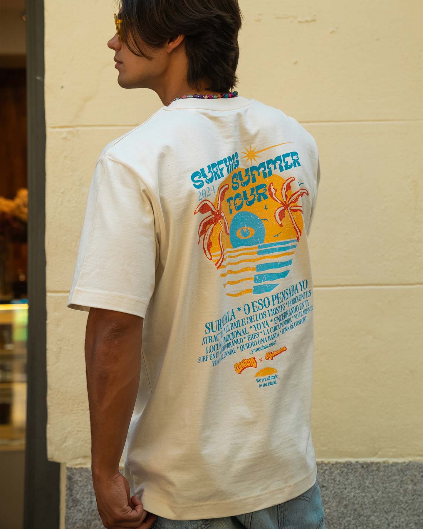 CAMISETA CANICIO X MELBOURNE 'SURFING SUMMER TOUR'