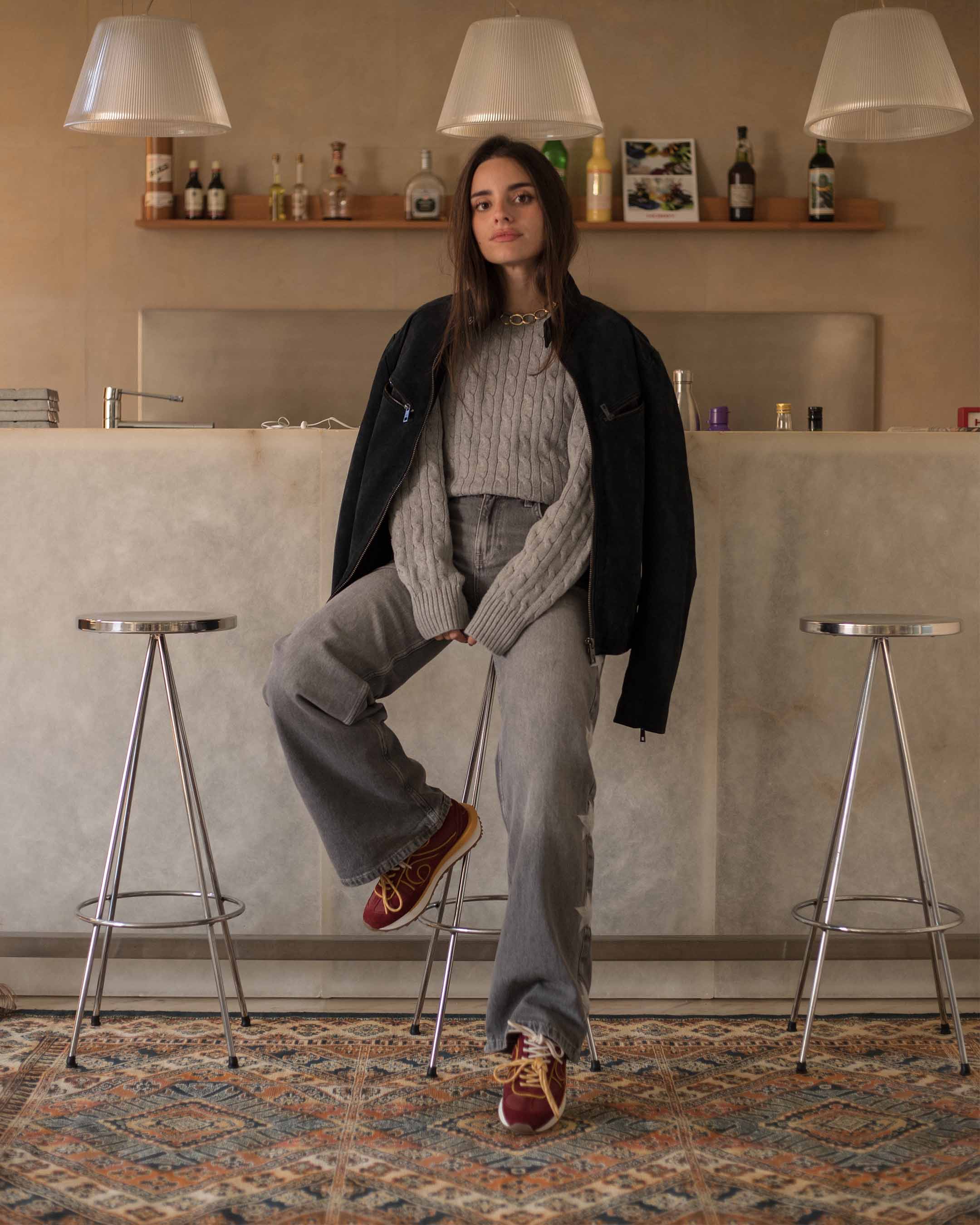 ZAPATILLA SNEAKER CANICIO WAVE BURDEOS