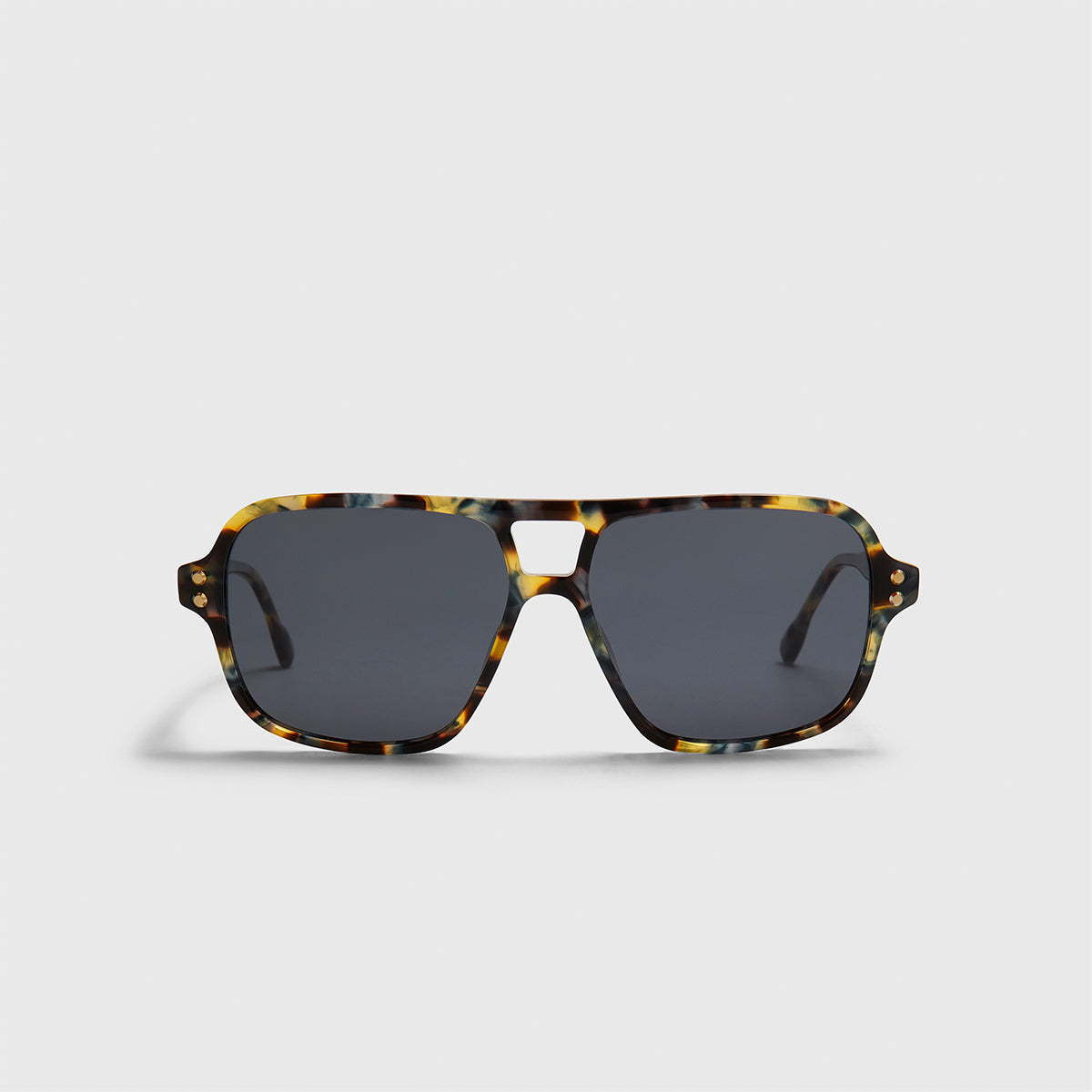 BLUE AND YELLOW TORTAINO POLARIZED SUNGLASSES