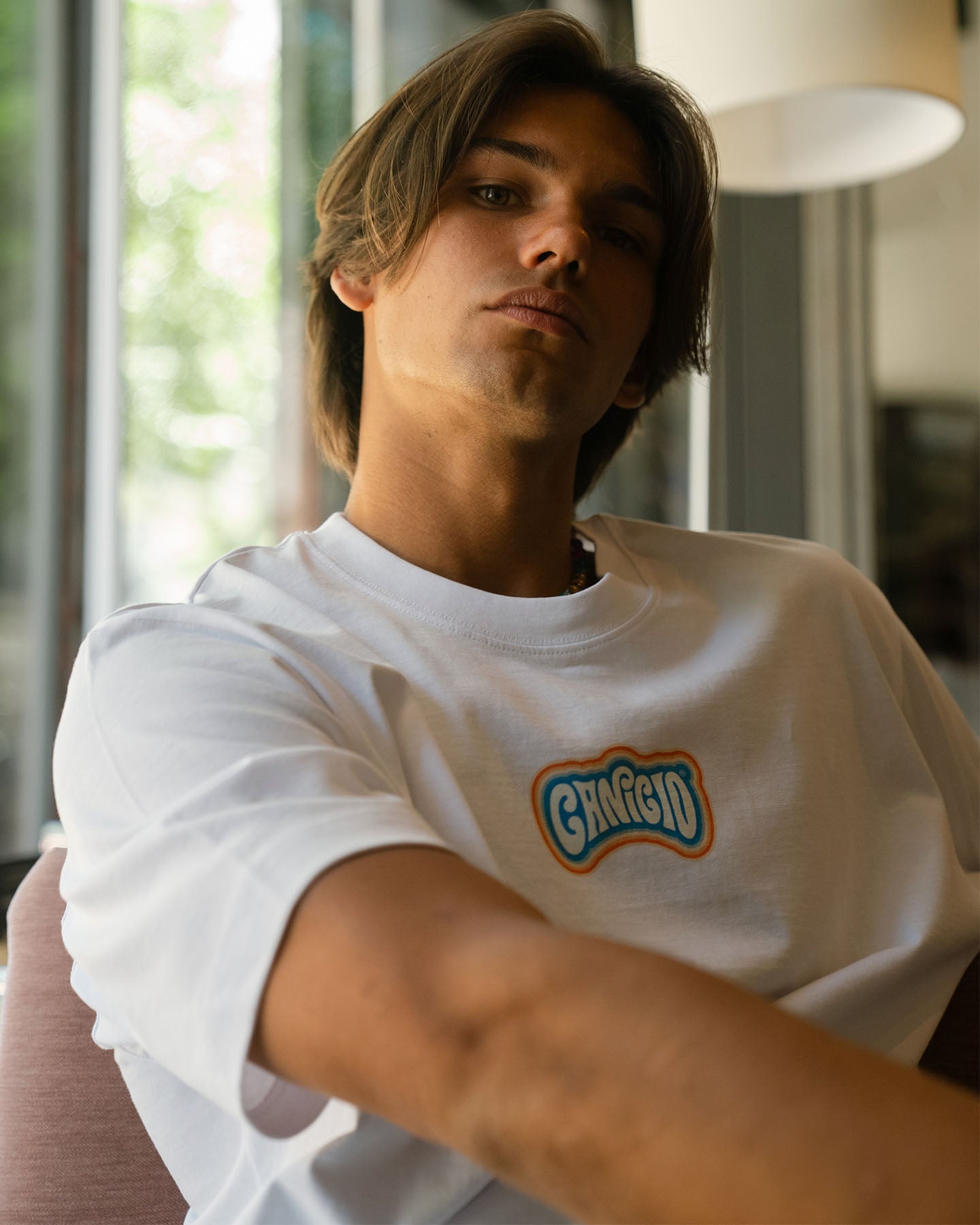 CAMISETA CANICIO 'MADE IN THE ISLAND' AZUL